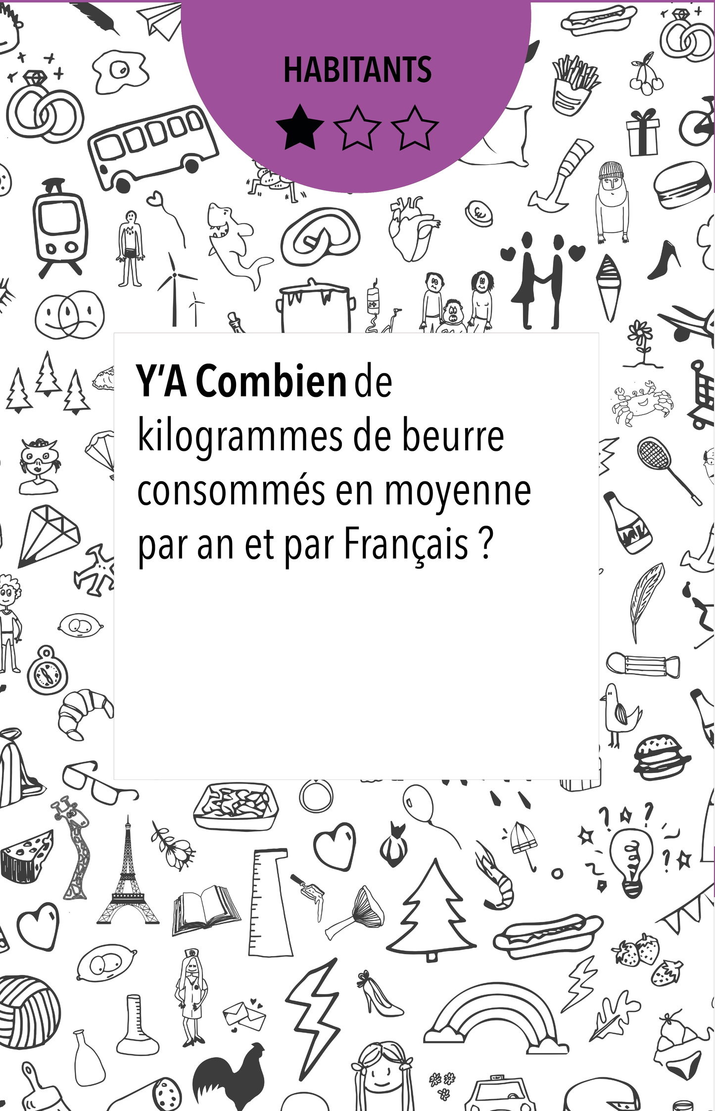 YACOMBIEN - Le jeu de société sur la France